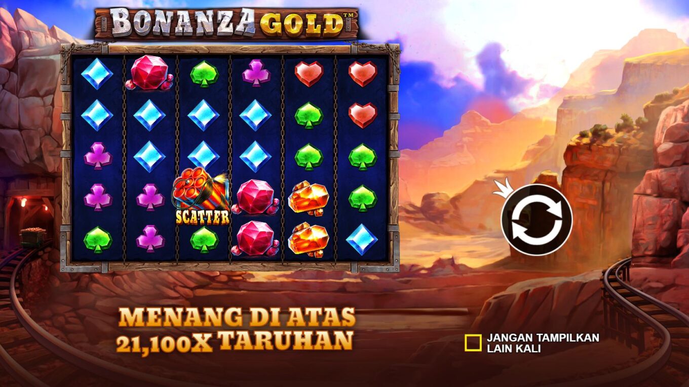 Pragmatic Play - Game Slot Bonanza Gold di Tabonabet Super Maxwin 2024